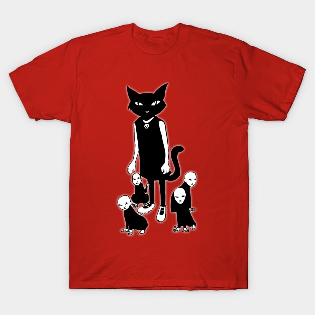 strange the cat T-Shirt by bobdix